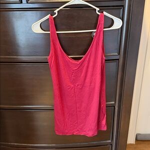 Bad Habit Navy Blue Tank Top